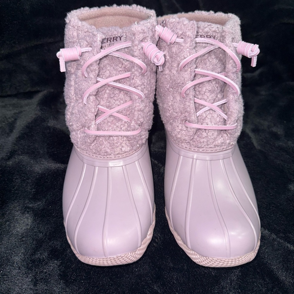 Sperry Women's Light Purple Rain Boots